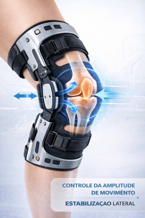 Joelheira StabiFlex™ [Linha Elite] - Mecanismo Avançado