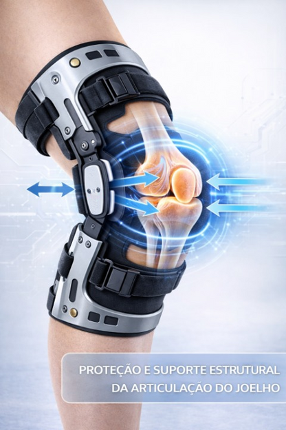 Joelheira StabiFlex™ [Linha Elite] - Mecanismo Avançado