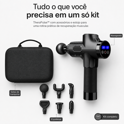 TheraPulse™ Massageador Percussivo Inteligente