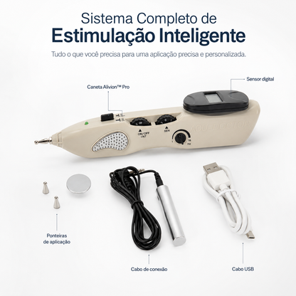 Alivion™ [Linha Pro] - Alívio Intensivo com Estimulação Bioelétrica Avançada