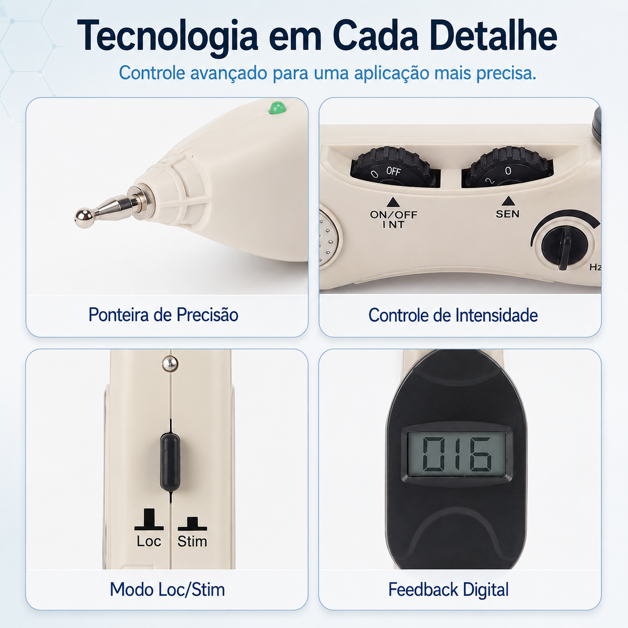 Alivion™ [Linha Pro] - Alívio Intensivo com Estimulação Bioelétrica Avançada