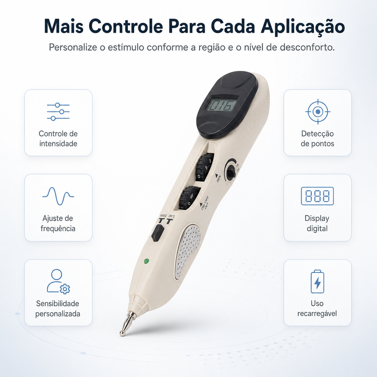 Alivion™ [Linha Pro] - Alívio Intensivo com Estimulação Bioelétrica Avançada