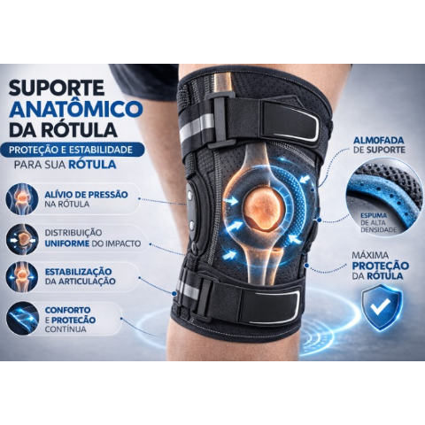 Joelheira StabiFlex™ [Linha Pro] - Estabilidade Aumentada