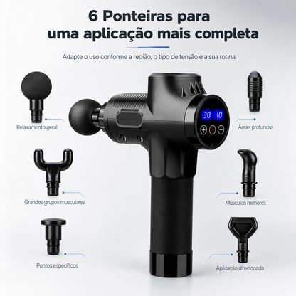 TheraPulse™ Massageador Percussivo Inteligente