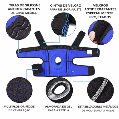 Joelheira StabiFlex™ [Linha Essencial] - Controla a dor