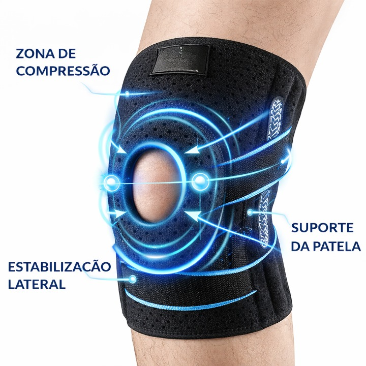 Joelheira StabiFlex™ [Linha Essencial] - Controla a dor