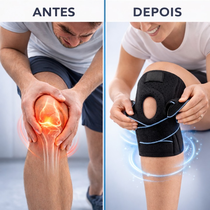 Joelheira StabiFlex™ [Linha Essencial] - Controla a dor
